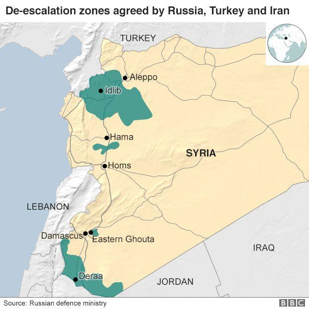 deescalation zones syria