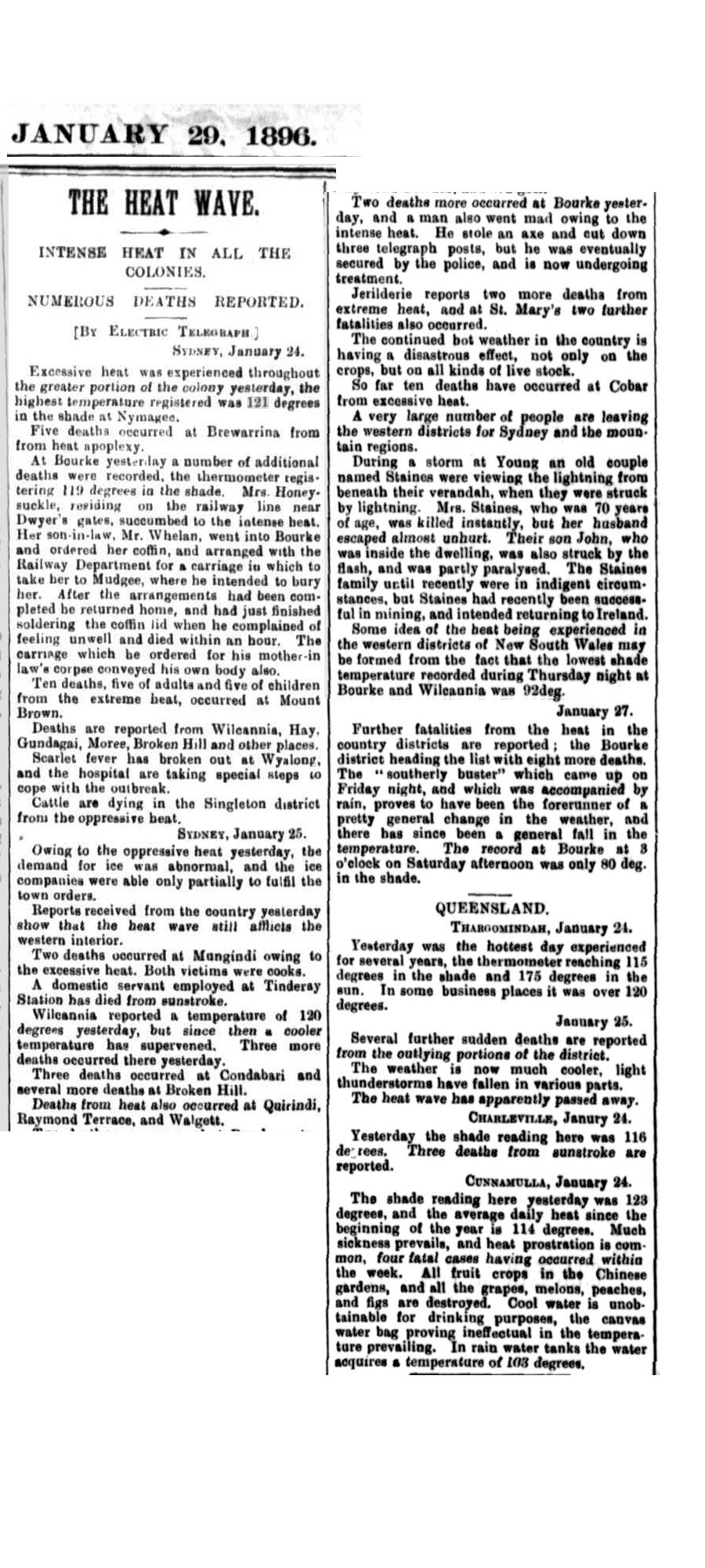 Click to enlarge The Warwick Examiner