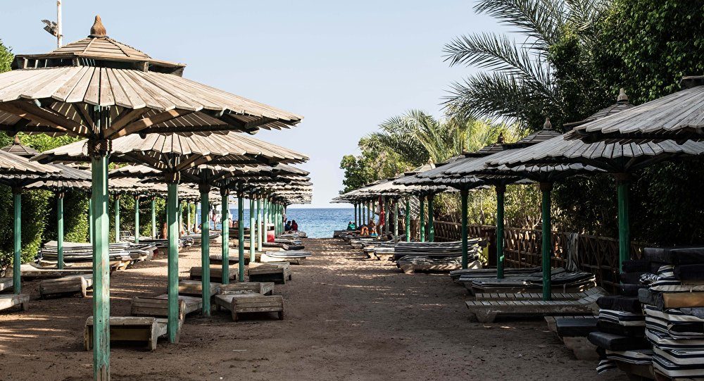Click to enlarge public beach Sharm el-Sheikh