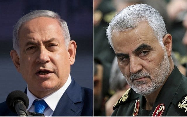netanyahu soleimani
