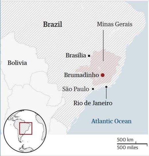 Click to enlarge dam collapse mine brazil