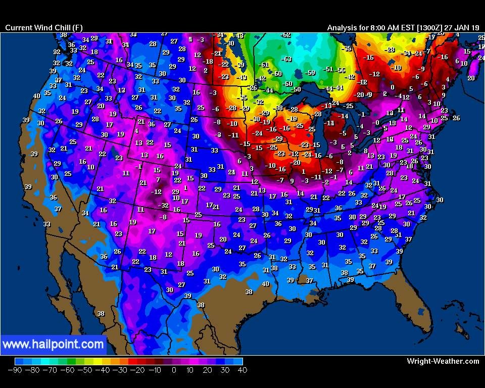 Click to enlarge winter tempuratures US january 2019