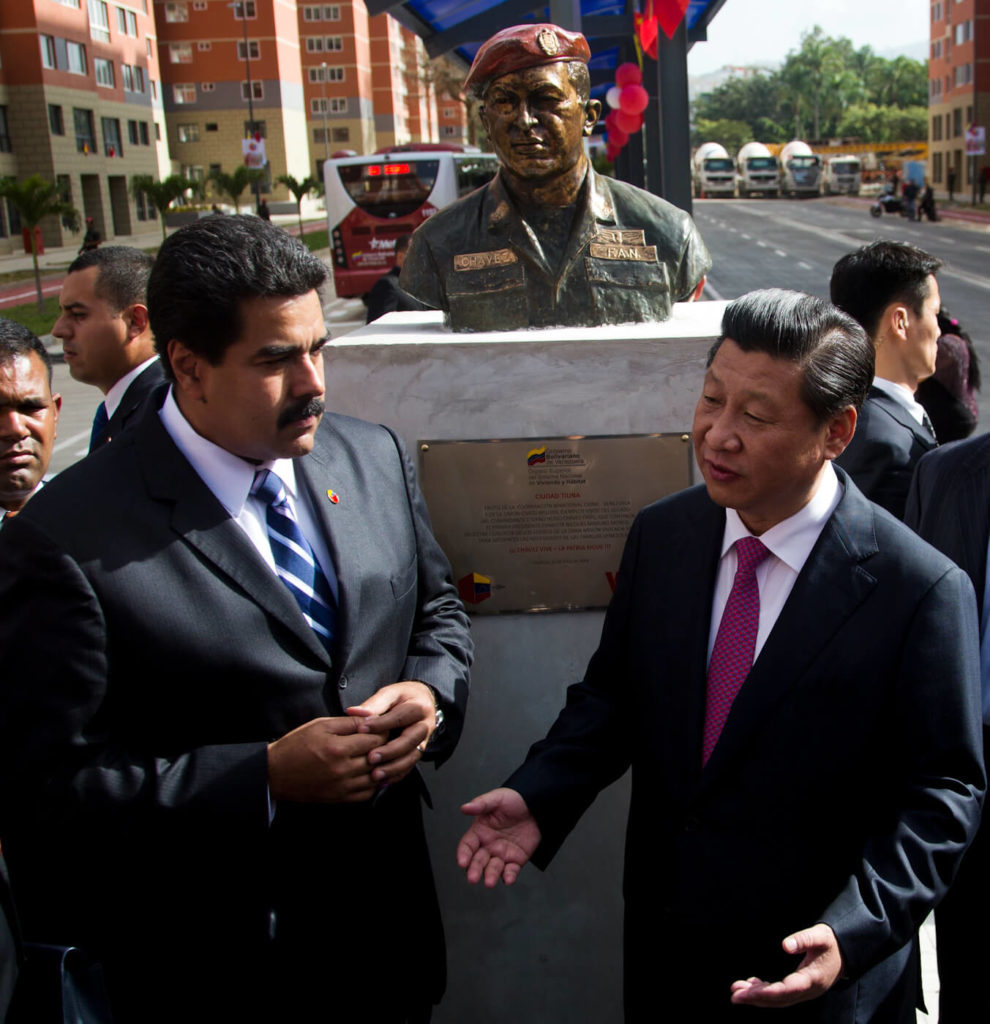 Xi Jinping with Maduro