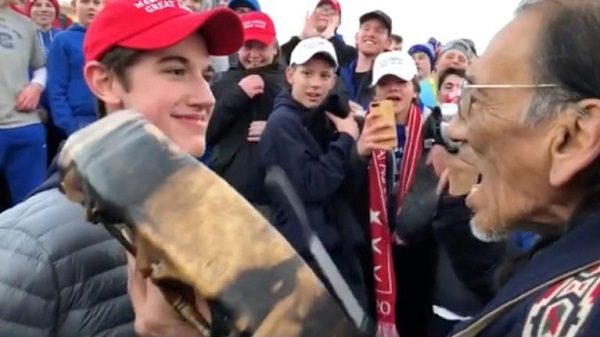 Click to enlarge Covington confrontation