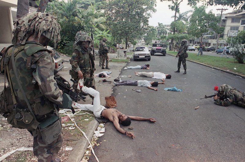 Click to enlarge US intervention Panama