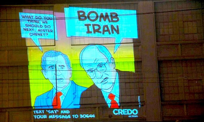 Cartoon Bomb Iran