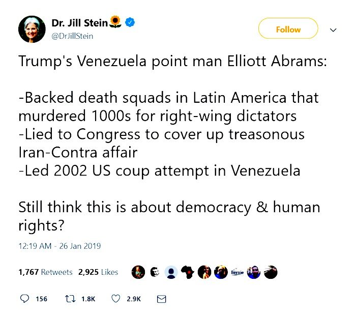 Jill Stein tweet