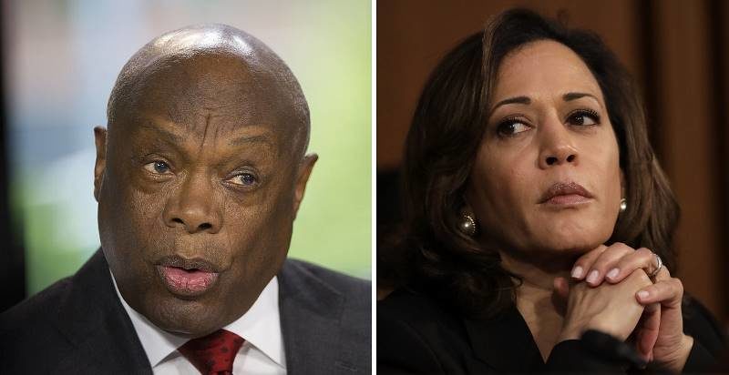 Click to enlarge kamala harris Willie Brown