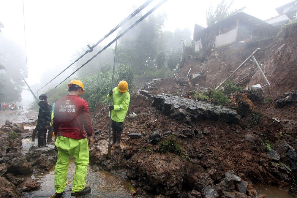 Click to enlarge Landslide