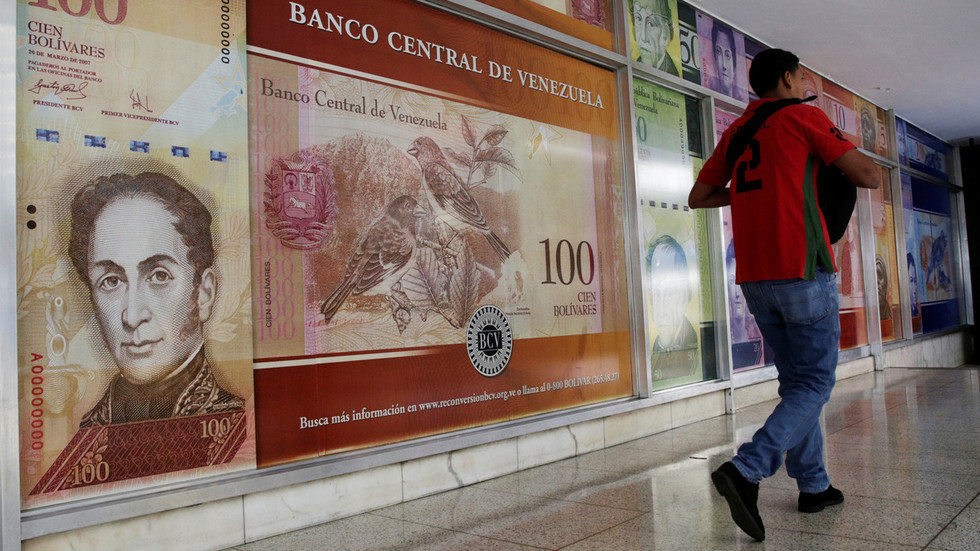 venezuela money poster