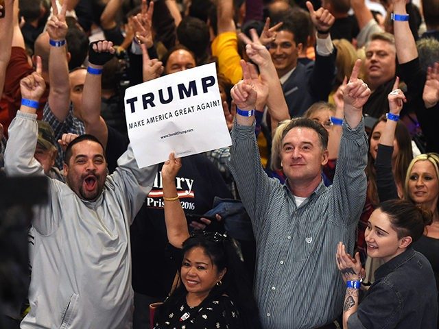 Click to enlarge Trump supporters