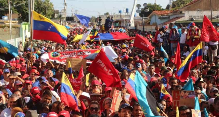 venezuela pro government protest