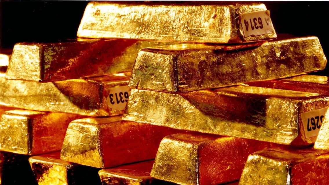 Gold ingots