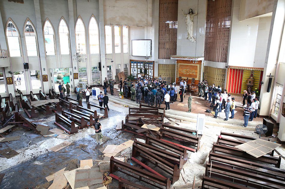 Click to enlarge philippines cathedral bombing