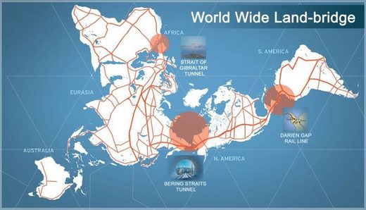 Click to enlarge land bridge BRI