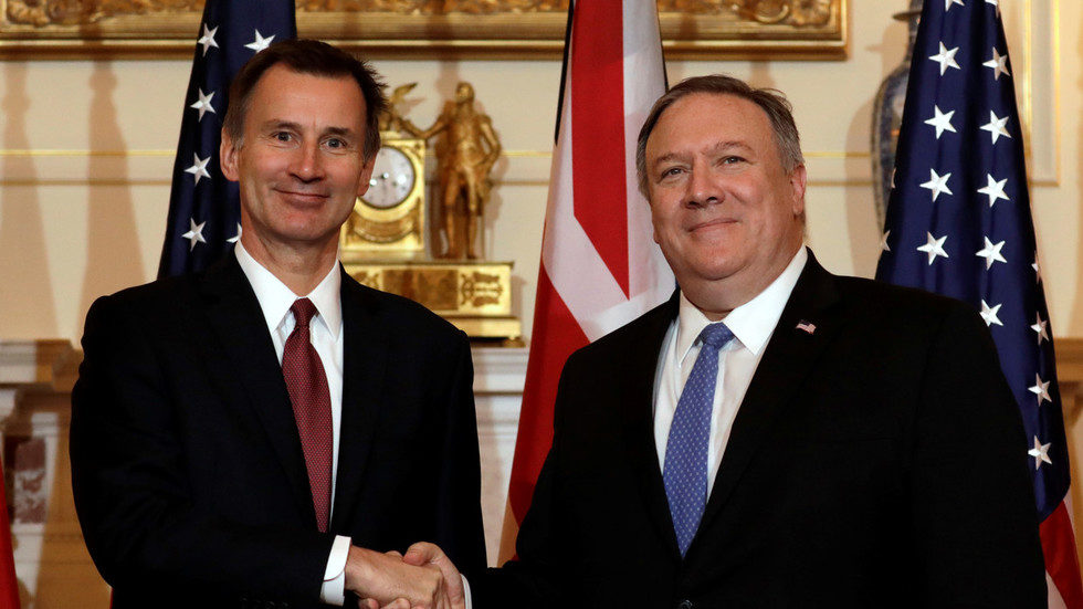 Mike Pompeo, Jeremy Hunt