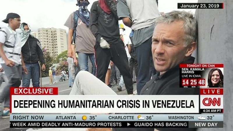 Click to enlarge Nick Paton Walsh CNN venezuela