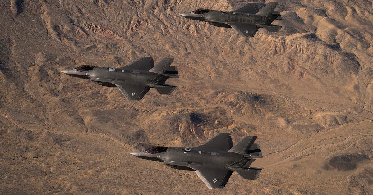 Click to enlarge U.S. Air Force F-35A Lightning