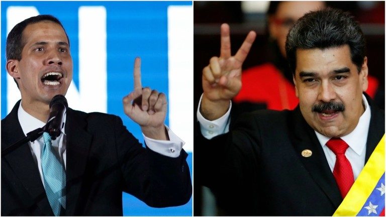 guaido and maduro