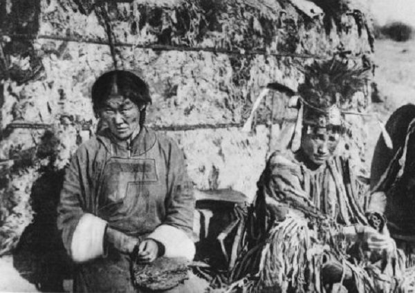Click to enlarge Shamans in the 1920s Tuva.