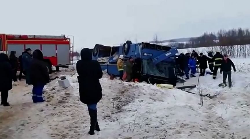Russian bus crash