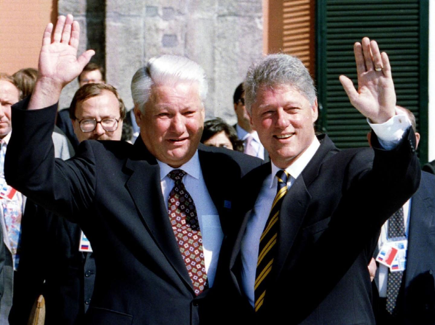 Yeltsin clinton