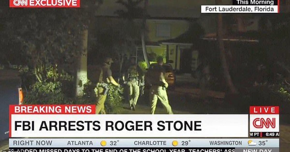 cnn stone arrest