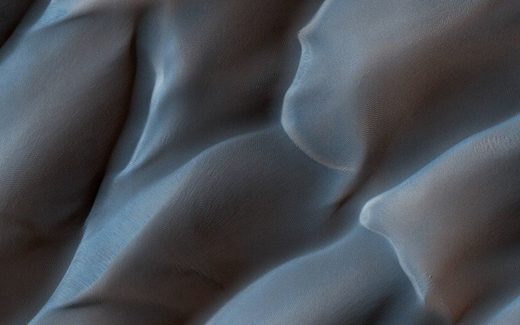 Click to enlarge Mars dunes