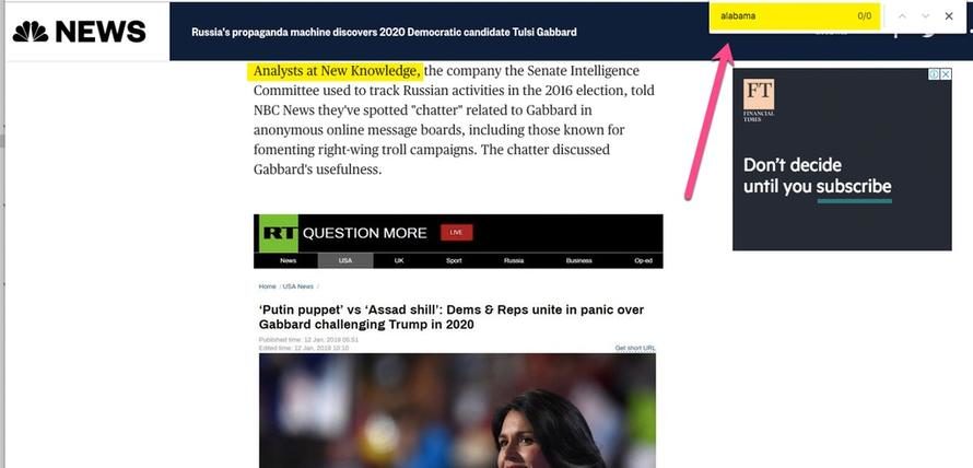 Click to enlarge RT Putin puppet Tulsi Gabbard