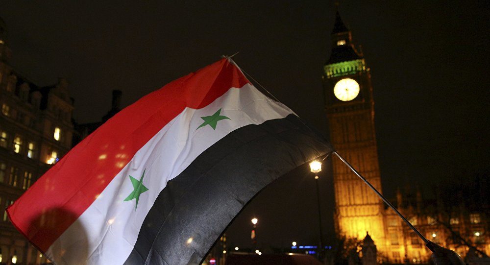 Click to enlarge Syrian flag