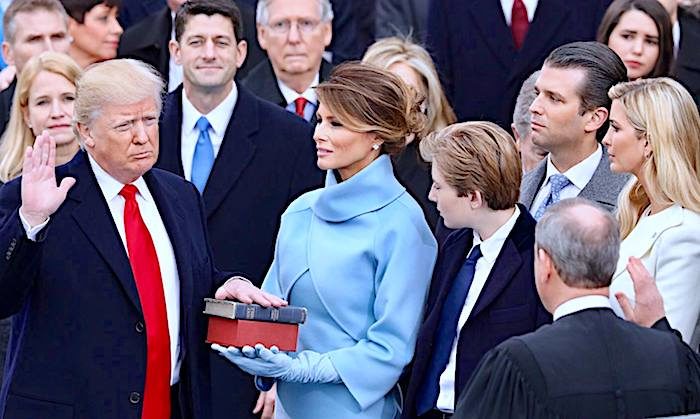 Trump swear-in