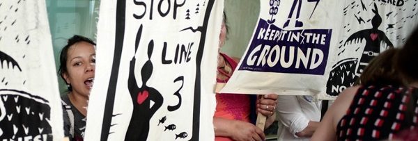 pipeline protest