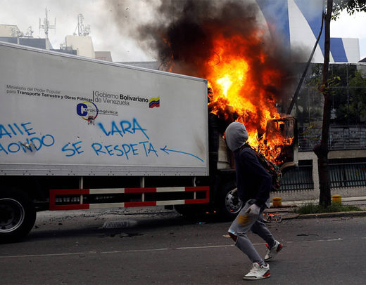 violence opposition venezuela