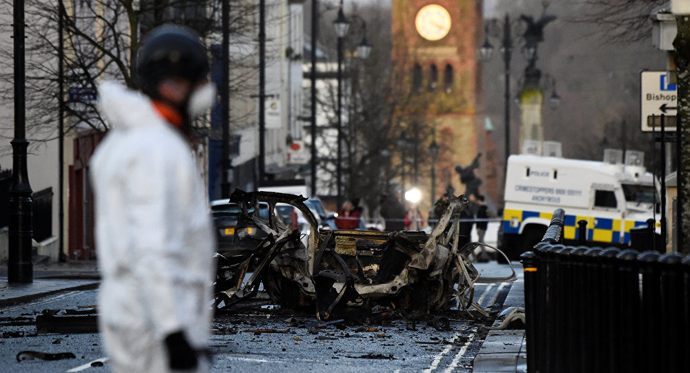 Click to enlarge car bombing londonderry january 2019