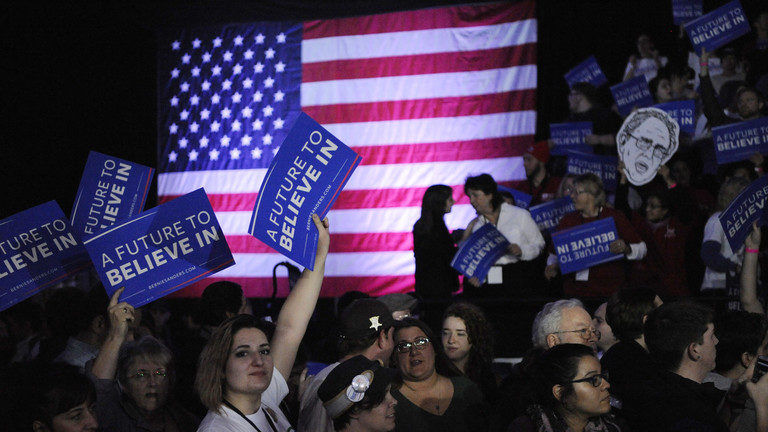 political rally