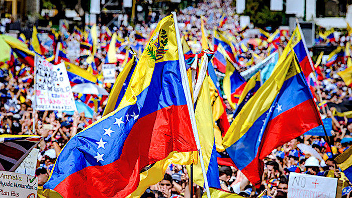 2 Venez flags