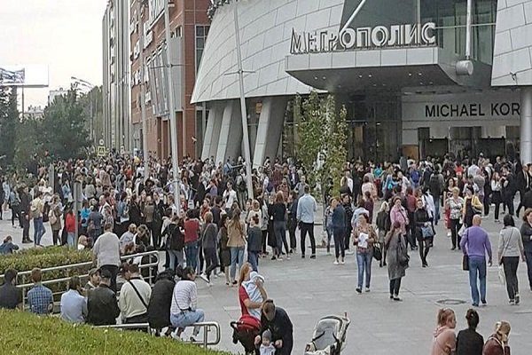 bomb evacuation Moscow