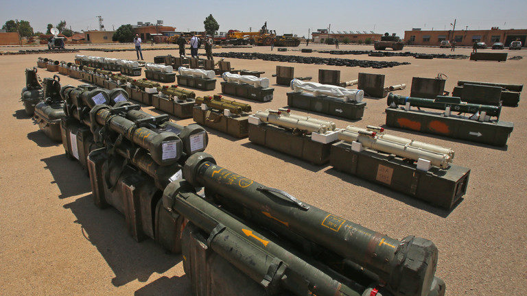Rebel weapons