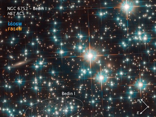 Click to enlarge Bedin I galaxy