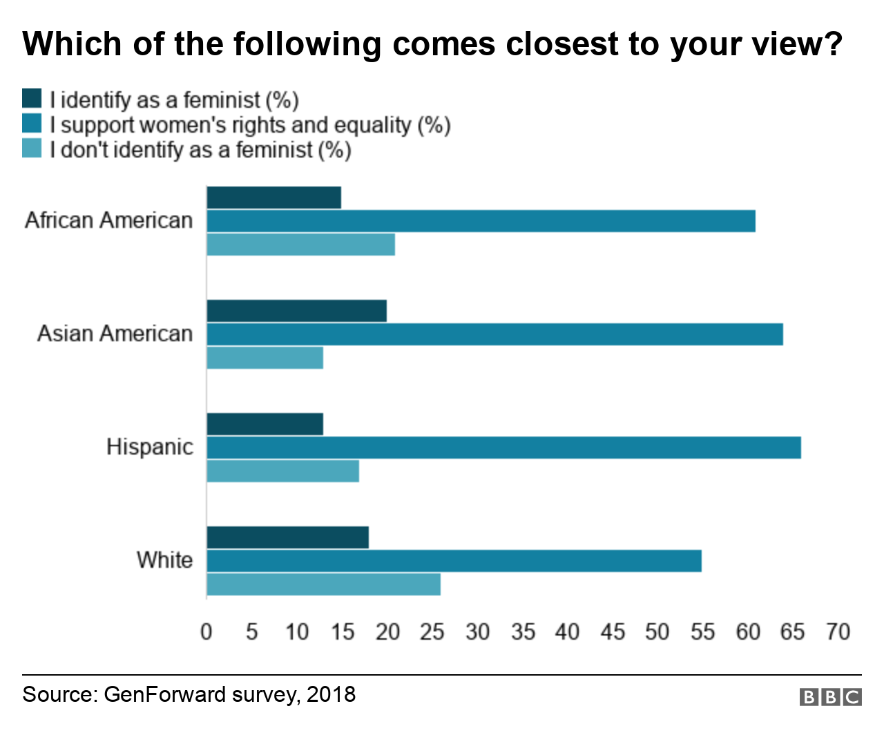 Click to enlarge feminism by ethnicity survey