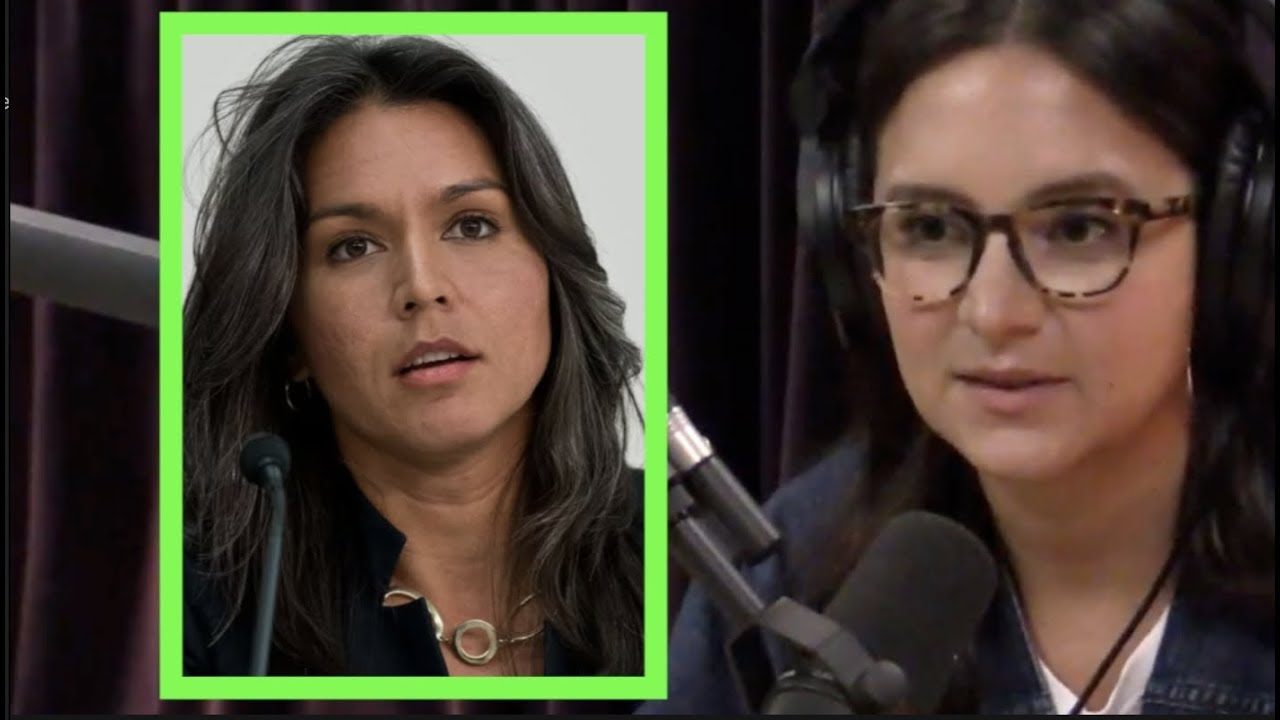 Click to enlarge Bari Weiss Tulsi Gabbard