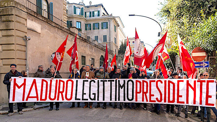 Protesters Italy