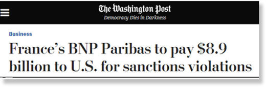 BNP Parisbas fine