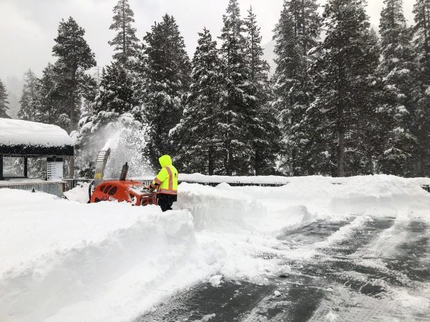 Sierra-at-Tahoe ski resort near South Lake Tahoe.