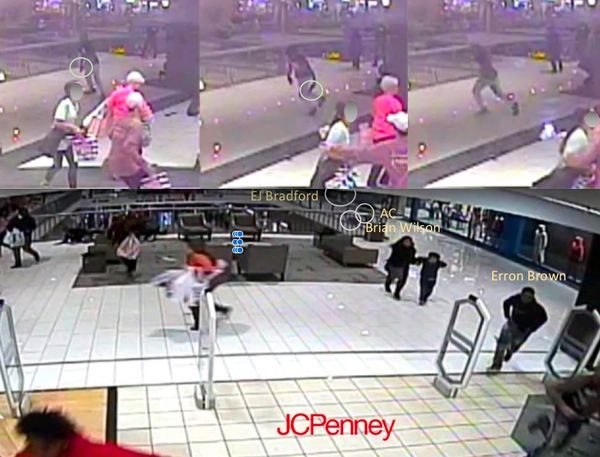 Click to enlarge Galleria Mall surveillance footage shooting