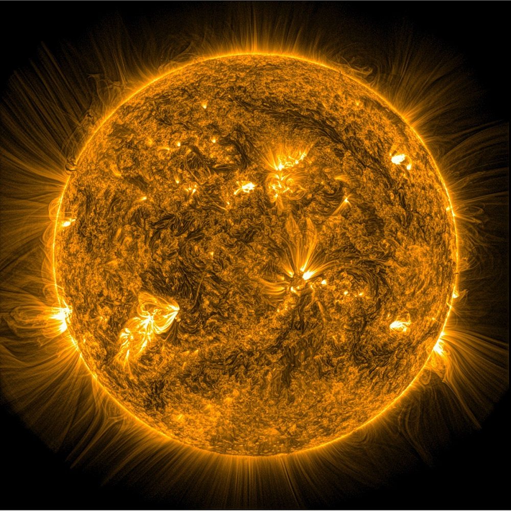 The corona of the sun