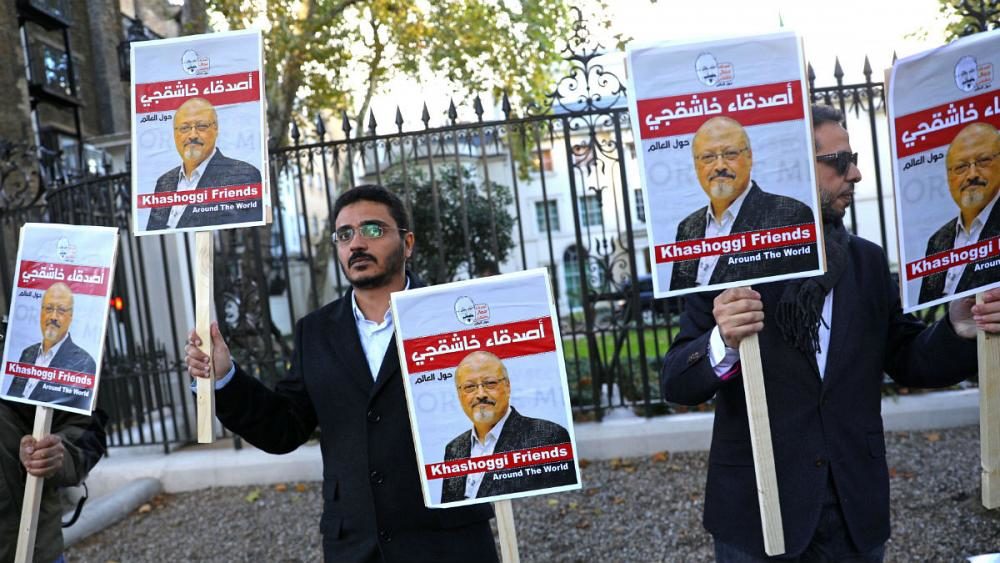 Khashoggi murder protest