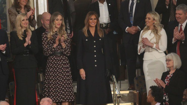 Click to enlarge Melania Trump SOTU 2019