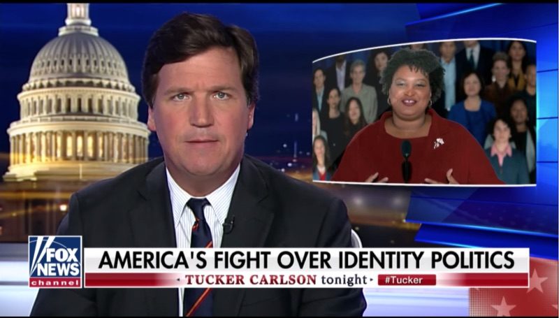 tucker carlson identity politics