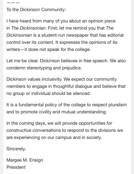 Click to enlarge dickinson college